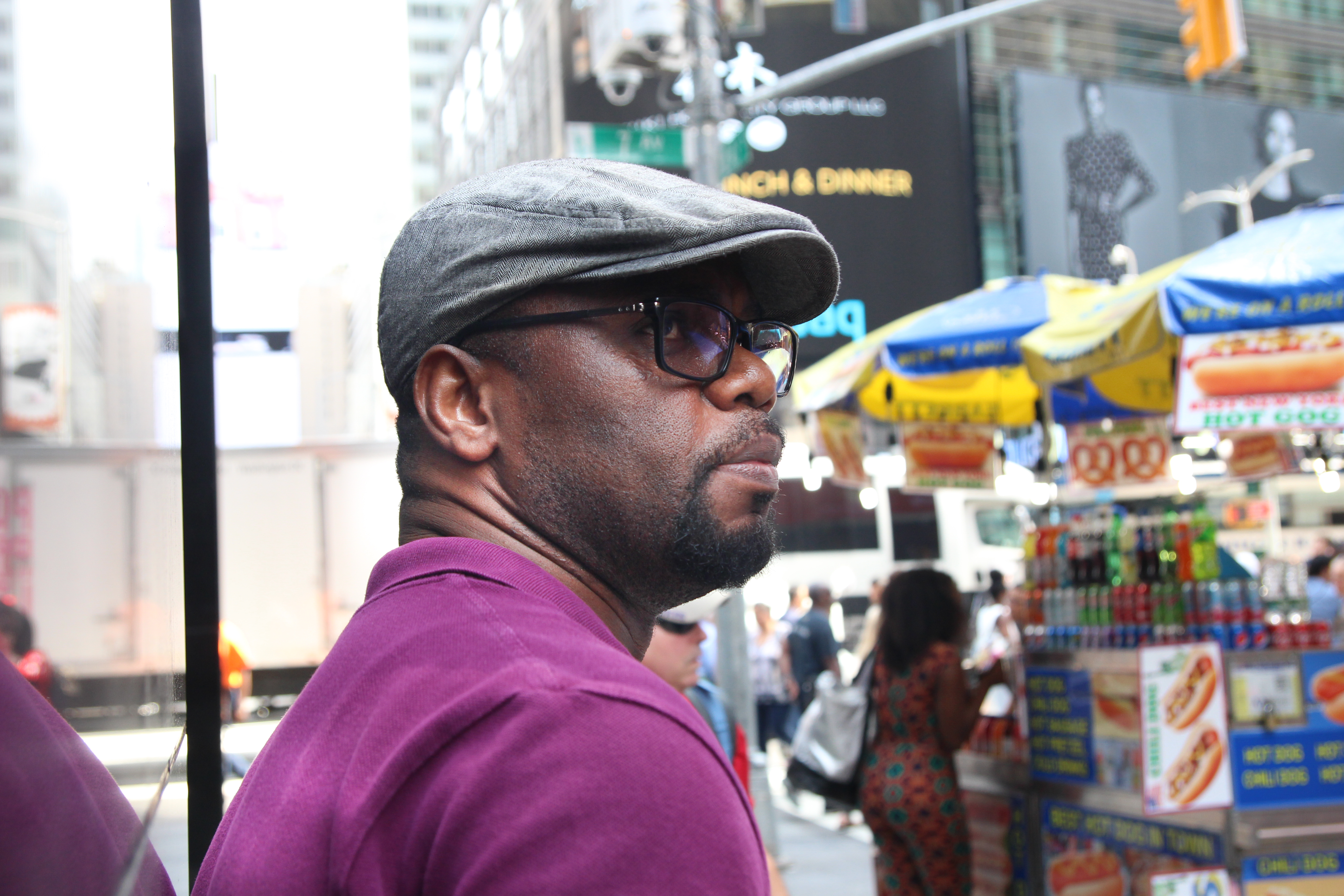 Maxine Augustin Times Square